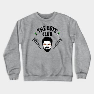 Boys Club Superhero 80's Logo Parody Crewneck Sweatshirt